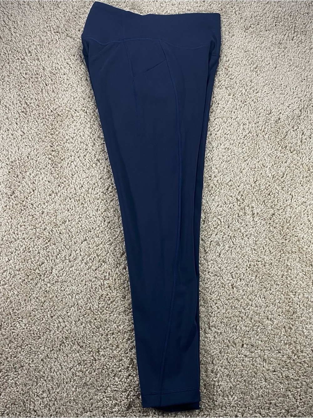 Lululemon Wunder Under SmoothCover High-Rise Tight 25" inch True Navy 8 Medium - Picture 9 of 12
